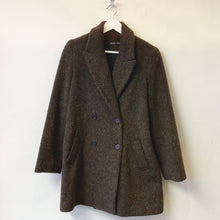 Load image into Gallery viewer, HELEN CHERRY Double Breasted Wool Blend Coat Brown
