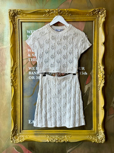 Zara Twin Set Cream
