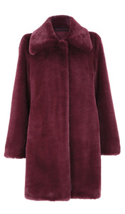 COOPER It’s Touching Coat Maroon