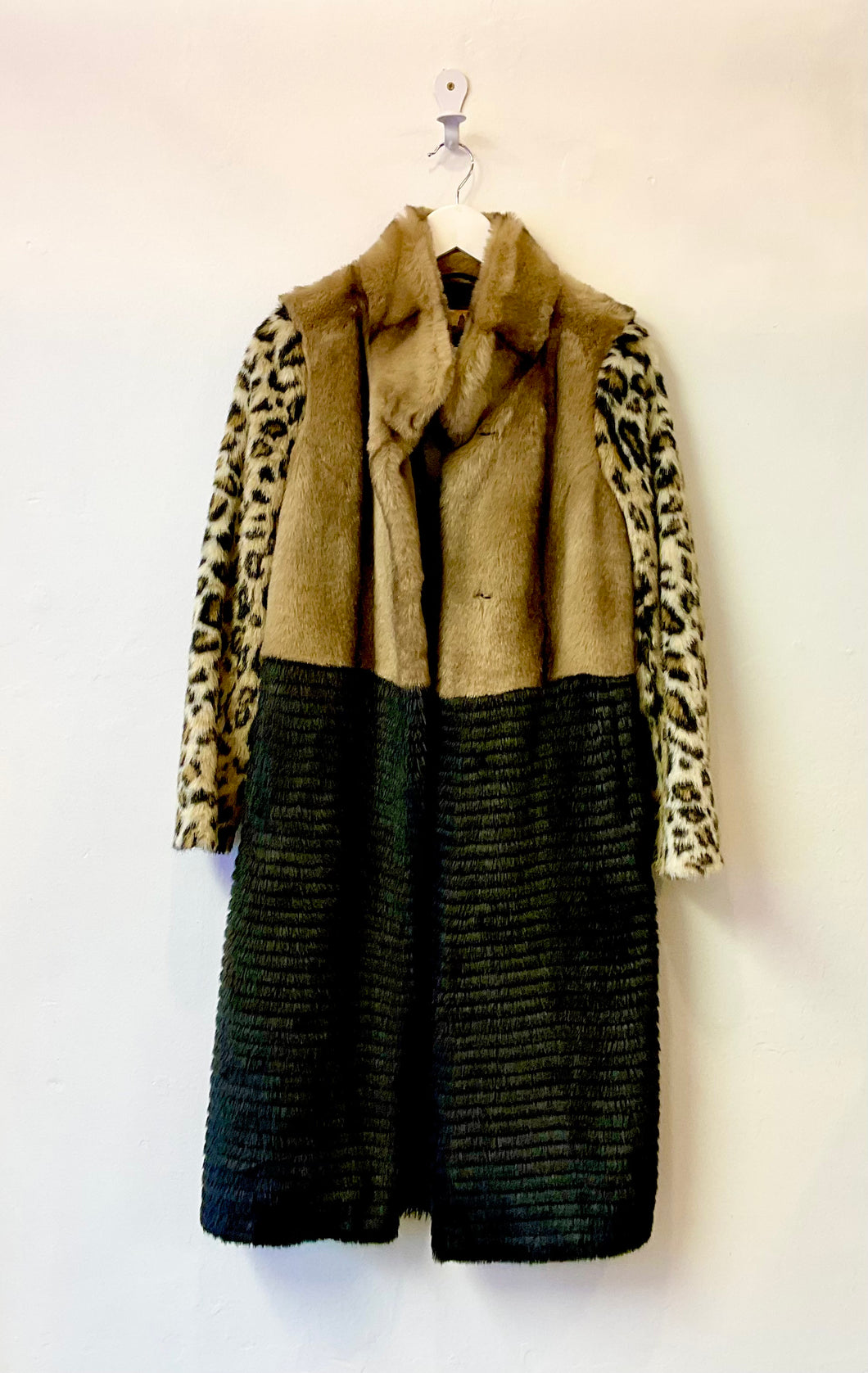 TRELISE COOPER Fur De Lis Coat in Animal