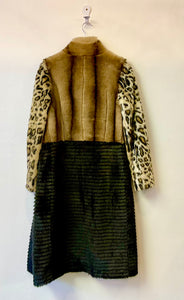 TRELISE COOPER Fur De Lis Coat in Animal