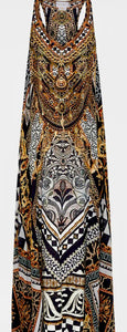 CAMILLA Look Up Tesoro V Neck Racerback Dress