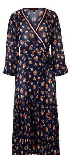 COOPER Wrap Me Up Dress Watercolour Wilderness