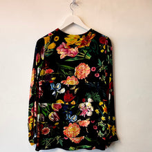 Load image into Gallery viewer, CURATE by Trelise Cooper Peach For The Sky Shirt in Iris you all the happiness