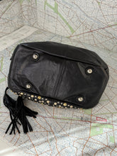 Load image into Gallery viewer, VIA REPUBBLICA Vintage Studded Bag Black