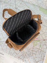 Load image into Gallery viewer, STATUS ANXIETY x MKL Loved You First Camera Bag Tan