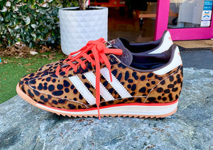 ADIDAS ORIGINALS SL 72 OG Shoes Leopard Print