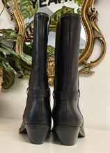 Load image into Gallery viewer, LA TRIBE Sade Cowboy Boot Black