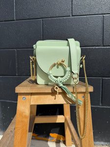 SEE BY CHOLÉ Joan Mini Bag Green
