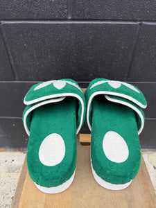 GUCCI X ADIDAS GG Platform Sandal Green