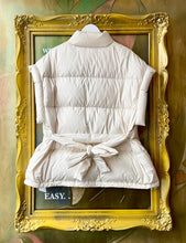 Load image into Gallery viewer, THE FRANKIE SHOP Aspen Down Vest in Cream