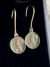 Load image into Gallery viewer, KAREN WALKER Runaway Stamp Earrings Silver