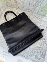 Load image into Gallery viewer, SAINT LAURENT Rive Gauche Logo Calf Leather North South Tote Bag