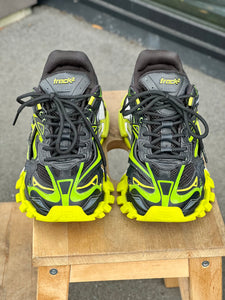 BALENCIAGA Track 2 Sneakers Black Yellow Green