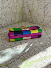 Load image into Gallery viewer, LOUIS VUITTON Multicolor Patchwork East West Pochette Twist