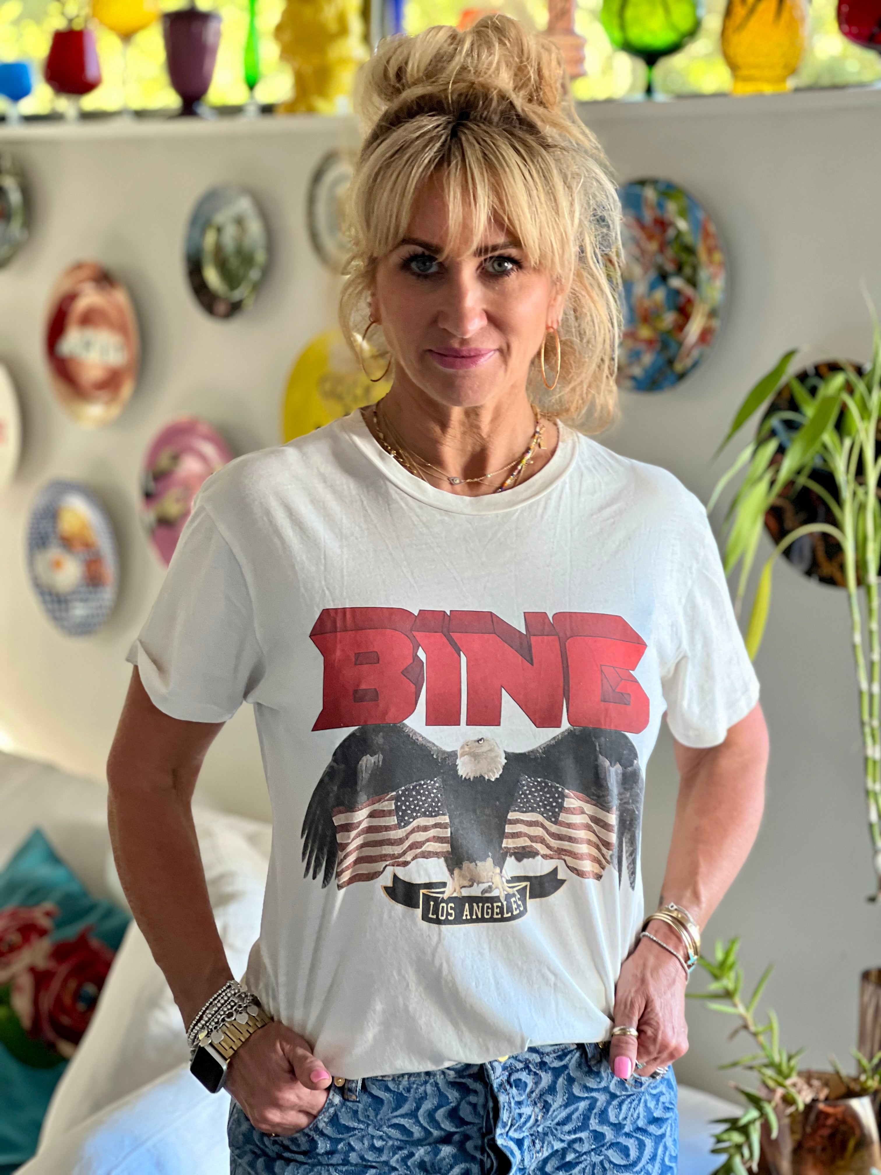 Anine Bing | Eagle T Shirt | Regular Fit T-Shirts | Cruise