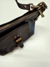Load image into Gallery viewer, MULBERRY Ayesha Shoulder Bag Chocolate Natural Veg Tanned