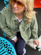 Load image into Gallery viewer, POLO - RALPH LAUREN Field Jacket With Pin Badges Khaki