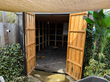 Load image into Gallery viewer, GARDEN SHED Black