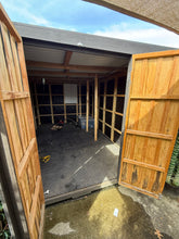 Load image into Gallery viewer, GARDEN SHED Black