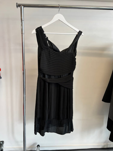 NOM D Black Pleated Dress