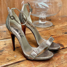 Load image into Gallery viewer, LANVIN HIGH HEEL SANDLE IN METALIC CALF LEATHER AW5L2CLIZC8A