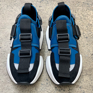 MAISON MARGIELA MM6 SAFETY SNEAKERS BLUE