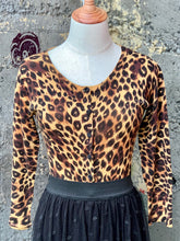 Load image into Gallery viewer, WHEELS AND DOLLBABY LEOPARD CARDIGAN